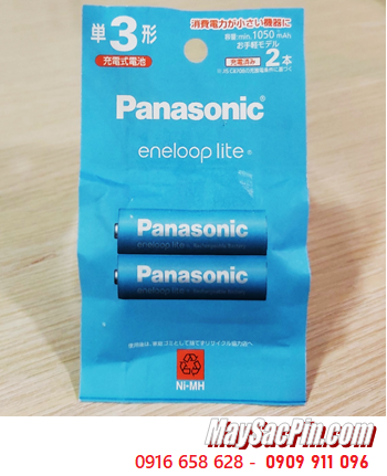 Panasonic EneloopLite BK-3LCD/2H, Pin sạc AA1050mAh 1.2v /Nội địa Nhật-chữ Nhật (Vỉ 2viên)